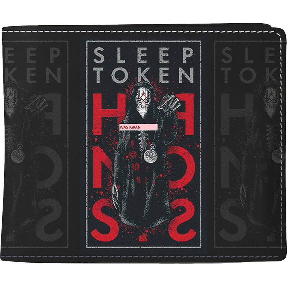Rocksax Sleep Token - Hypnosis Geldbörse - Schwarz
